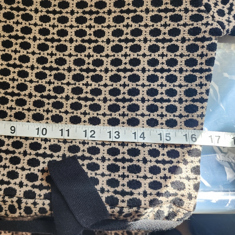 Max Studio Brown With Black Pattern Stretchy Long… - image 4